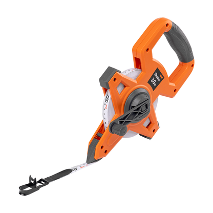 Open-Reel Fibreglass Tape Measure, 15mm – 30m, 50m or 100m