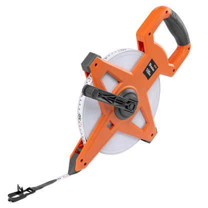 Open-Reel Fibreglass Tape Measure, 15mm – 30m, 50m or 100m