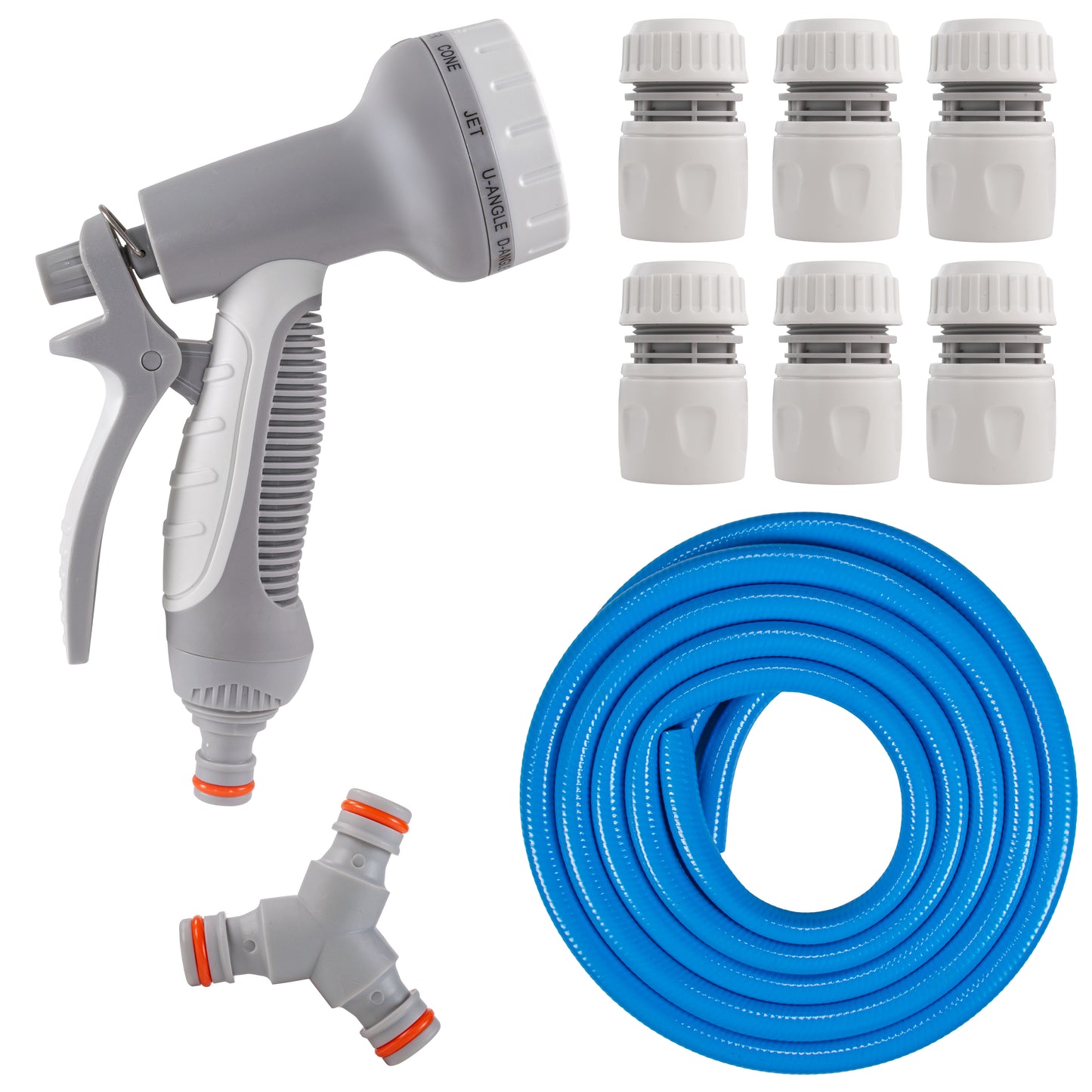 Dog Shower Mix Hot/Cold Water (Blue)