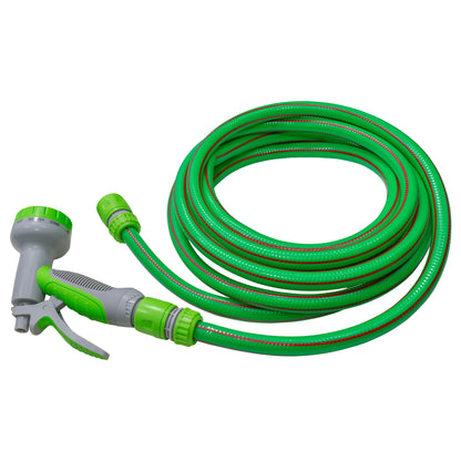 Green Dog Shower Kit – 5m Hose & 8-Pattern Spray Gun
