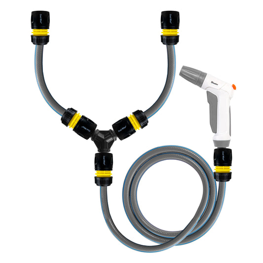 Grey Dog Washing Hose Kit – Two-Tap Feed & 5m Main Hose