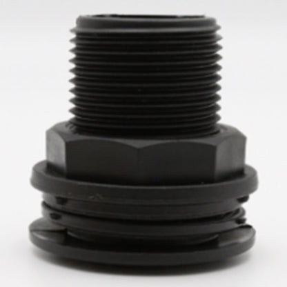 ¾″ BSP Male Bulkhead Drain Connector with Nut & Washers