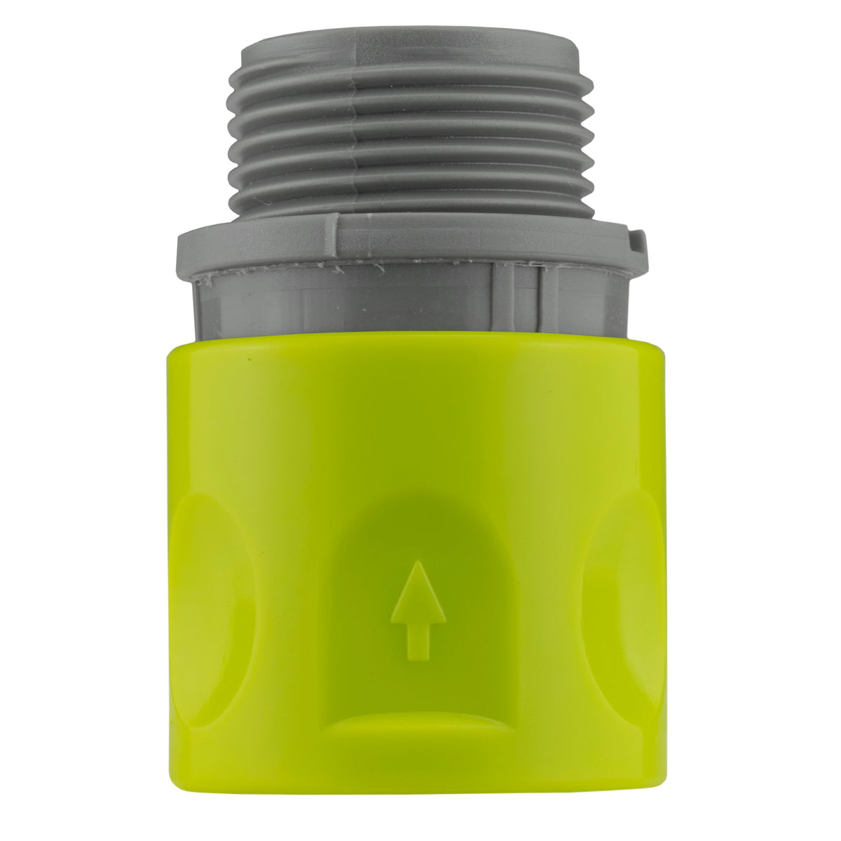 ¾″ BSP Threaded Female Quick-Connector Pair – Lime