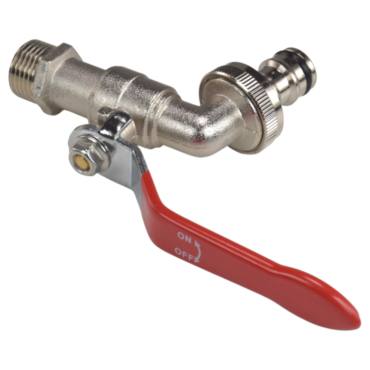 Zinc Lever Garden Tap Kit – ½″ / ¾″ BSP Inlet