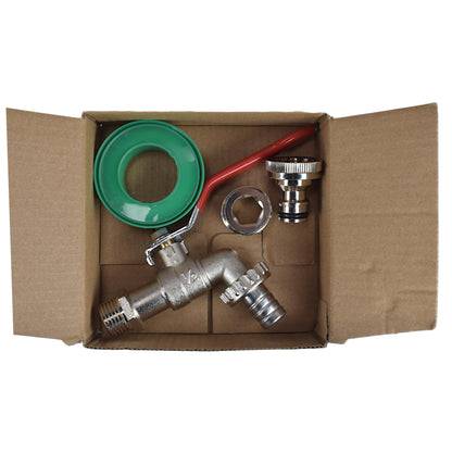 Zinc Lever Garden Tap Kit – ½″ / ¾″ BSP Inlet