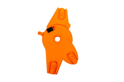 Hose Cart for 60m 1/2" Garden Hose Black/Orange