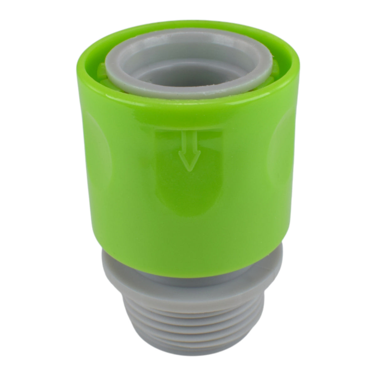¾″ BSP Threaded Female Quick-Connector Pair – Lime & Valve