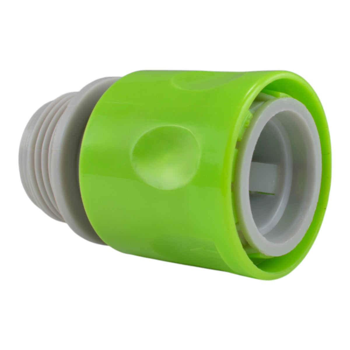 ¾″ BSP Threaded Female Quick-Connector Pair – Lime & Valve