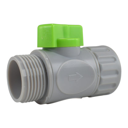 ¾″ BSP Threaded Female Quick-Connector Pair – Lime & Valve