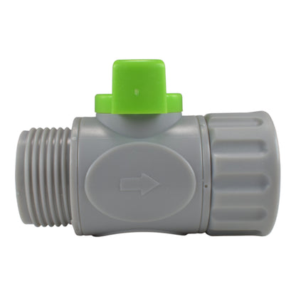 ¾″ BSP Threaded Female Quick-Connector Pair – Lime & Valve
