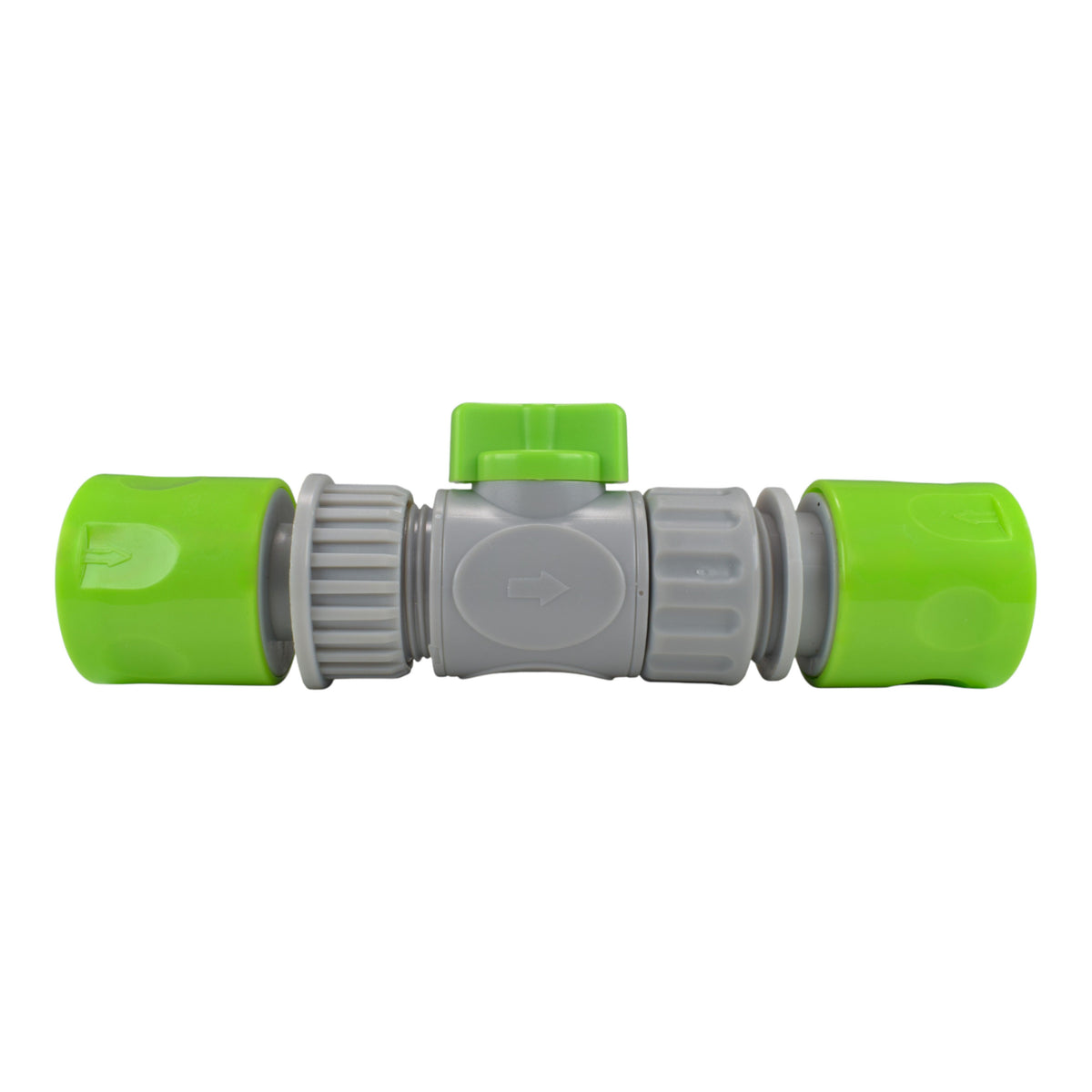 ¾″ BSP Threaded Female Quick-Connector Pair – Lime & Valve