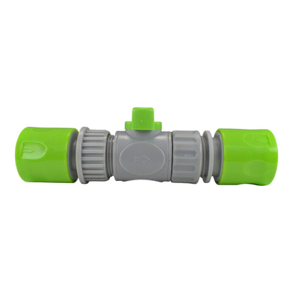 ¾″ BSP Threaded Female Quick-Connector Pair – Lime & Valve