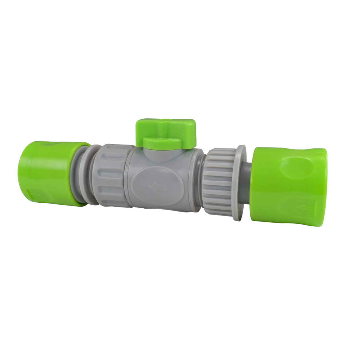 ¾″ BSP Threaded Female Quick-Connector Pair – Lime & Valve
