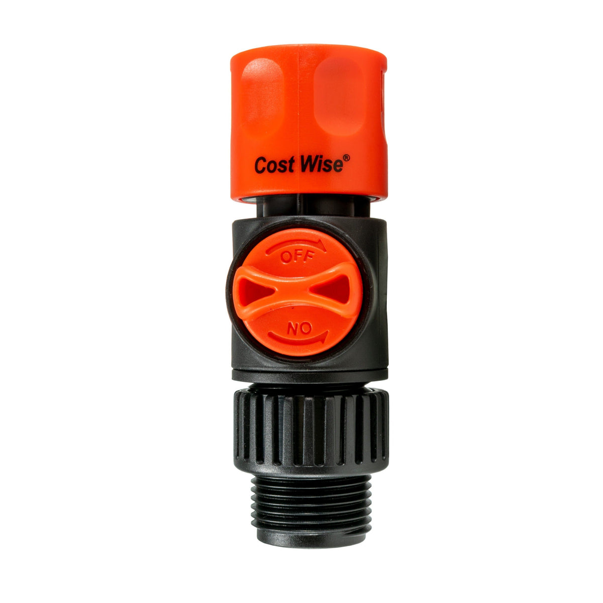 CostWise Hose Socket with Valve – ¾″ BSP Male Thread