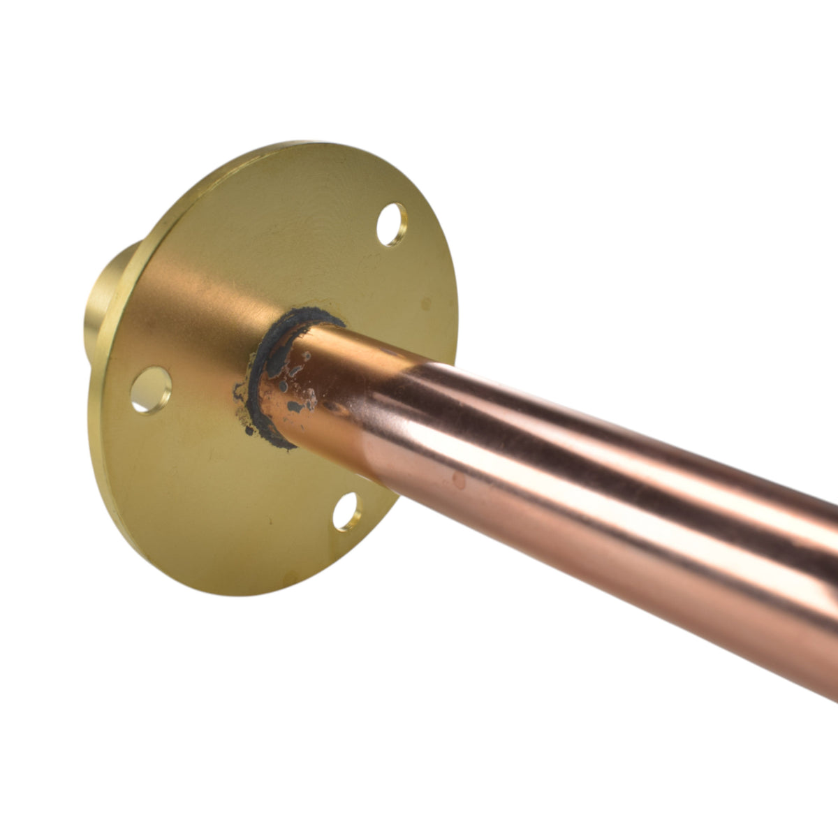 Polished Brass 13mm Barb Tap Kit – Basic Mounting