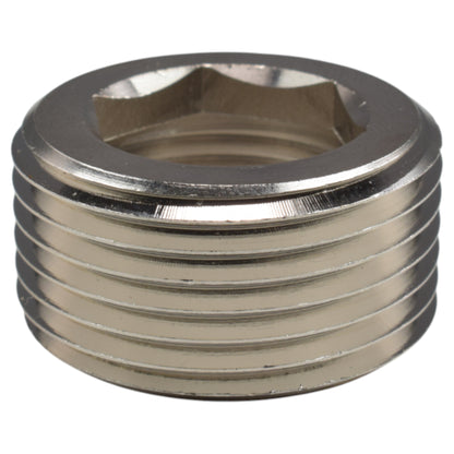 Nickel-Plated Brass Reducing Bush – 1″ Male to ¾″ Female BSP