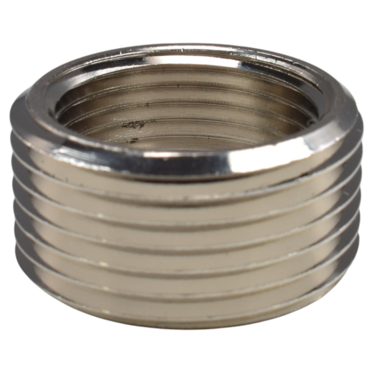 Nickel-Plated Brass Reducing Bush – 1″ Male to ¾″ Female BSP