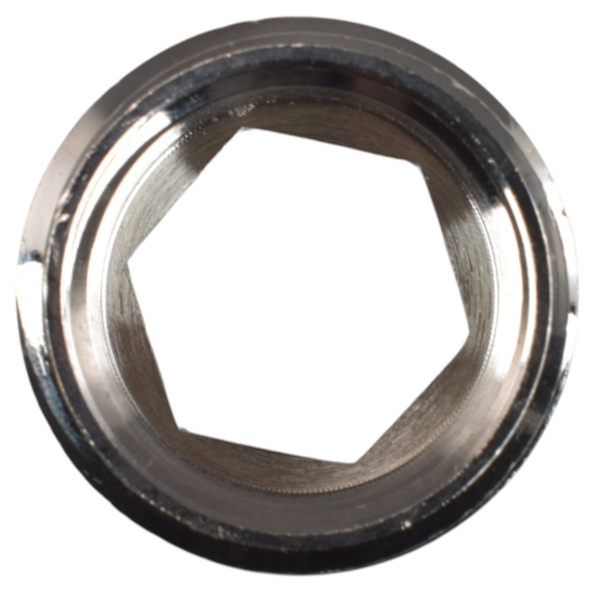 Nickel-Plated Brass Reducing Bush – 1″ Male to ¾″ Female BSP