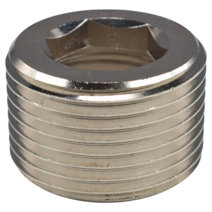 Nickel-Plated Brass Reducing Bush – ¾″ Male to ½″ Female BSP