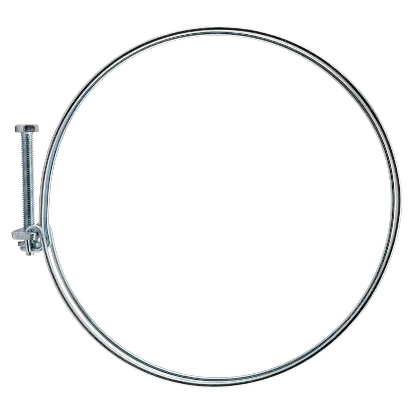 Double Wire Hose Clamp 118mm-125mm