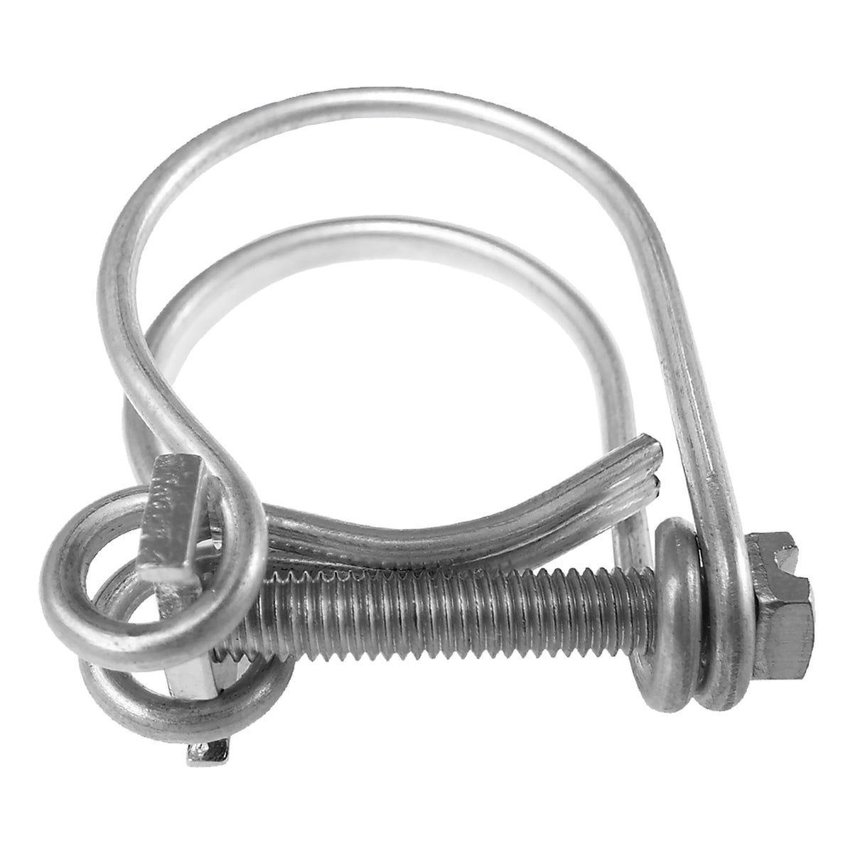 Double-Wire Hose Clamp 38–43mm for Corrugated Pond Hose