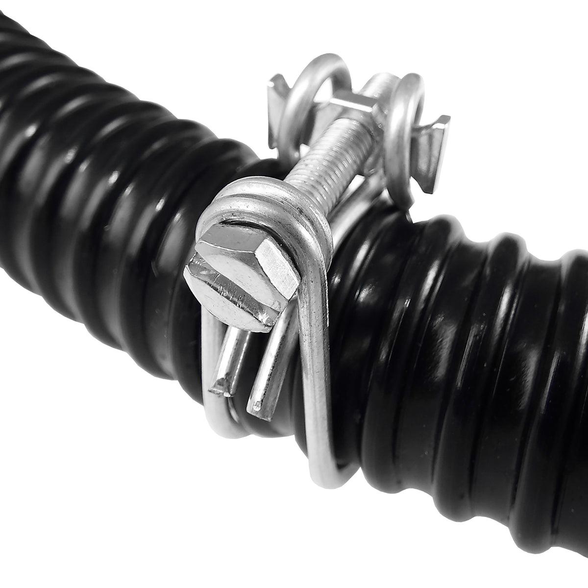 19mm Corrugated Pond Hose with Two Double-Wire Clips