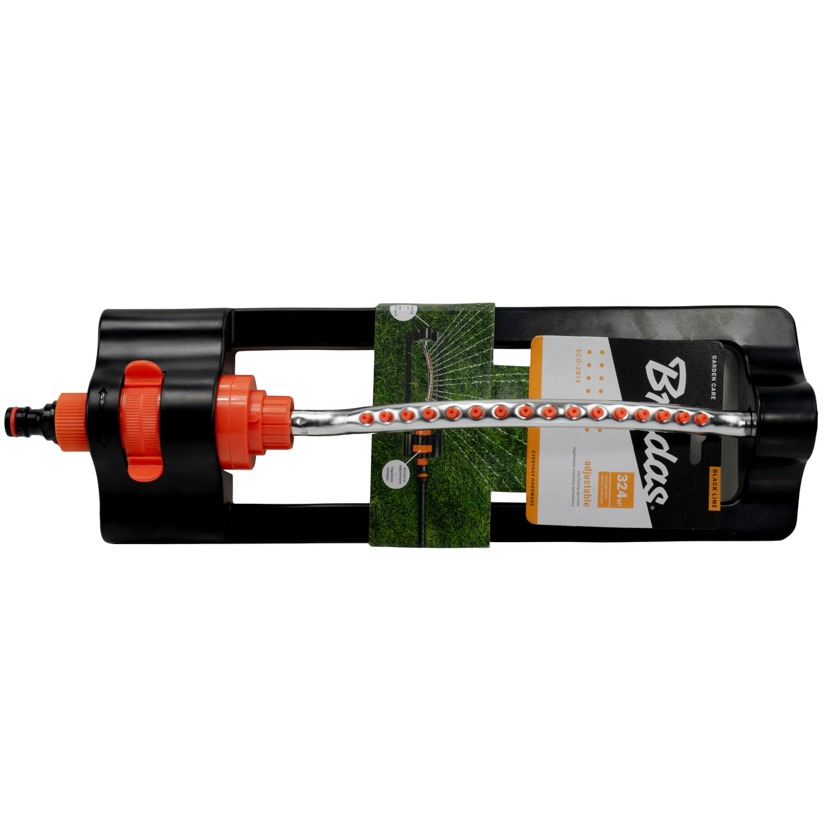Eco Line Oscillating Sprinkler with Metal Bar & Cleaning Tool
