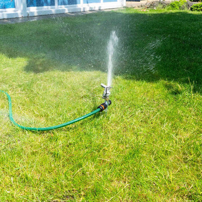 Pulsating Lawn Sprinkler Metal Spike