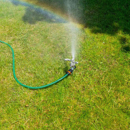 Pulsating Lawn Sprinkler Metal Spike