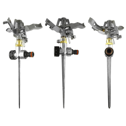 Pulsating Lawn Sprinkler Metal Spike