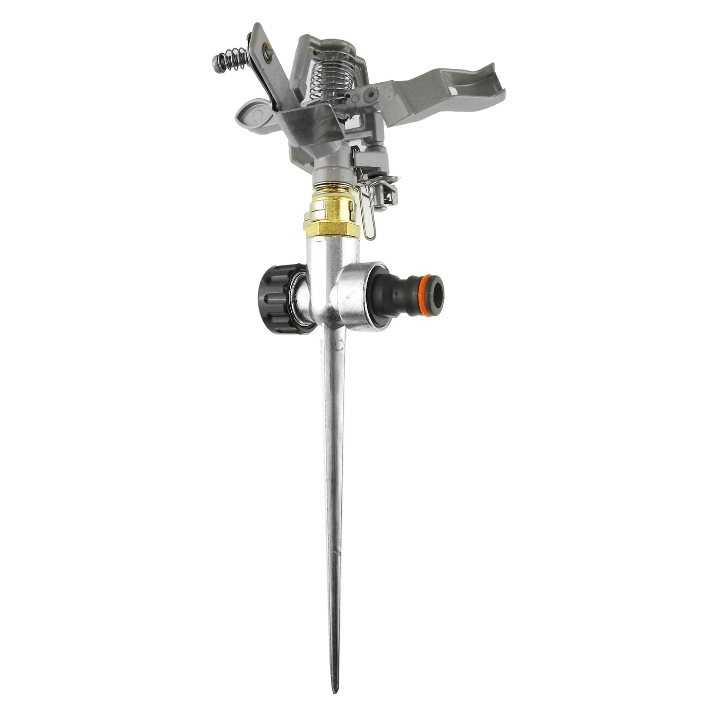 Pulsating Lawn Sprinkler Metal Spike