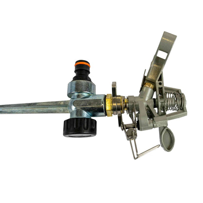 Pulsating Lawn Sprinkler Metal Spike