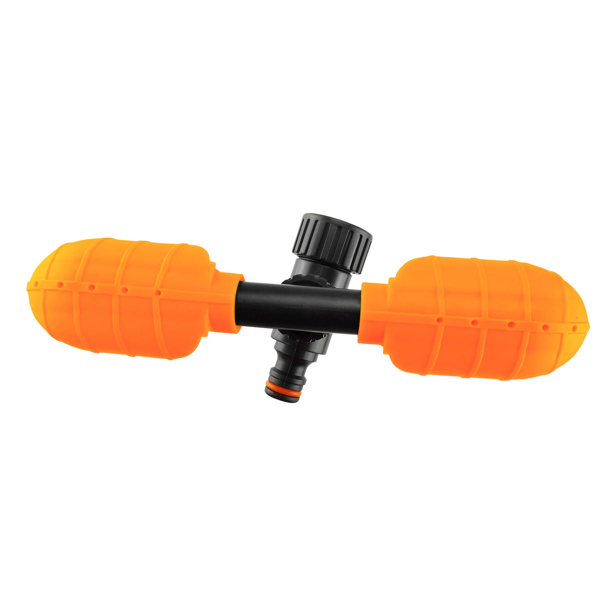 Bradas 2-Arm Rotating Spike Sprinkler – Orange