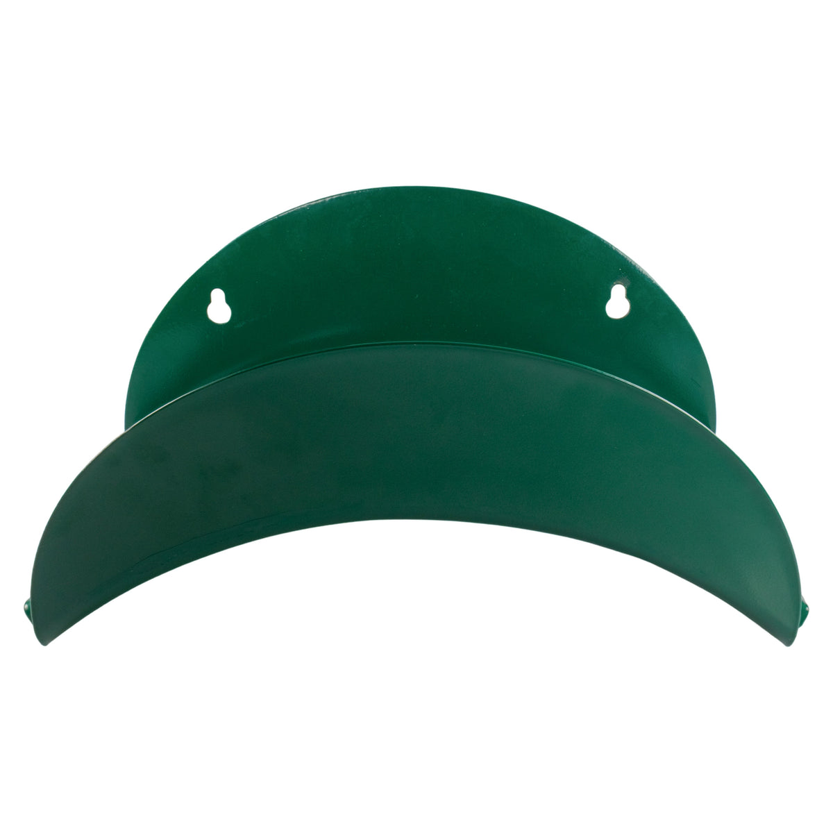 Green Wall-Mounted Metal Garden Hose Hanger with Fixings