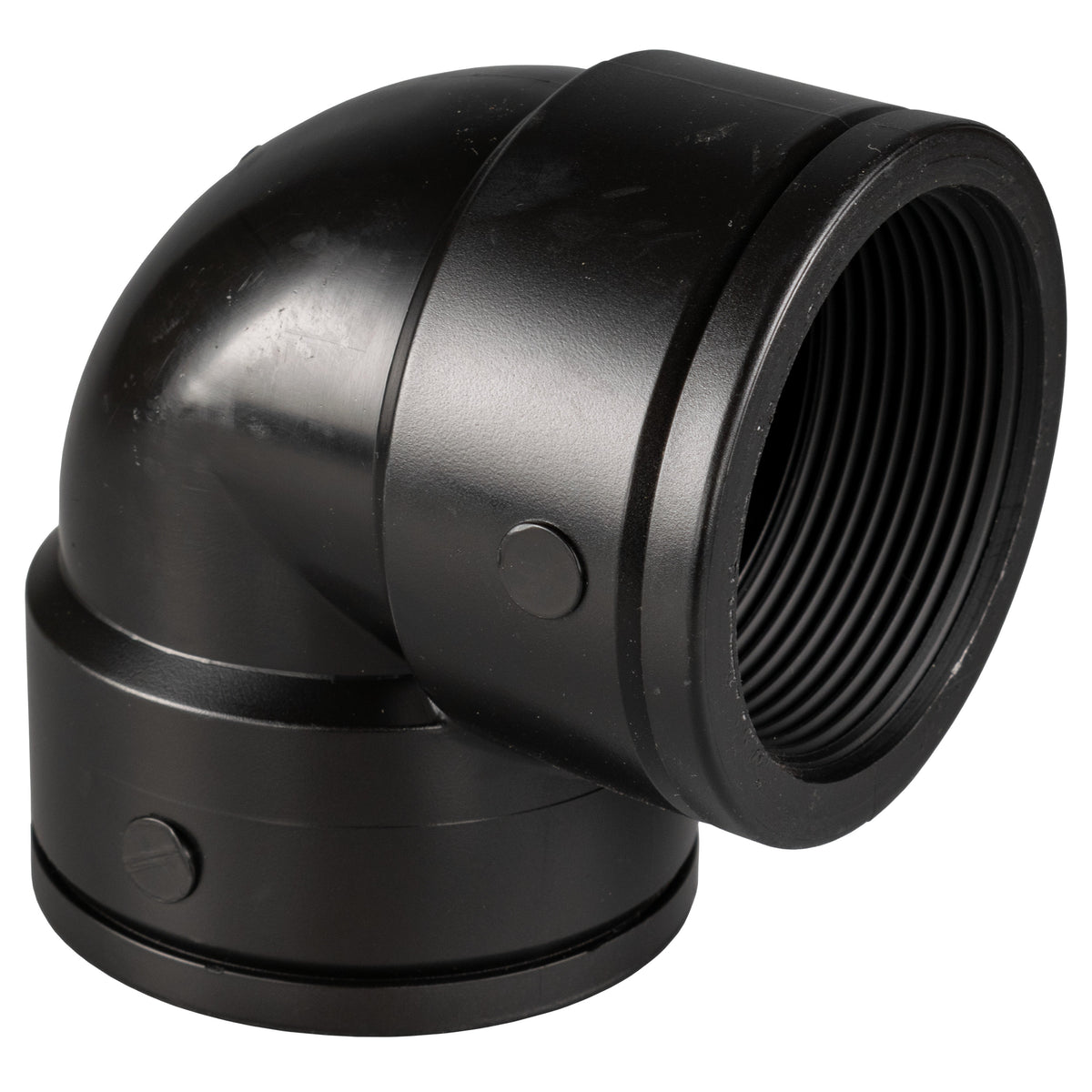 2″ BSP Female 90° Elbow – Black Polypropylene