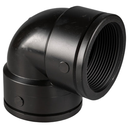 2″ BSP Female 90° Elbow – Black Polypropylene