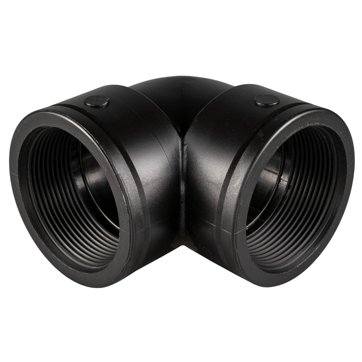 2″ BSP Female 90° Elbow – Black Polypropylene
