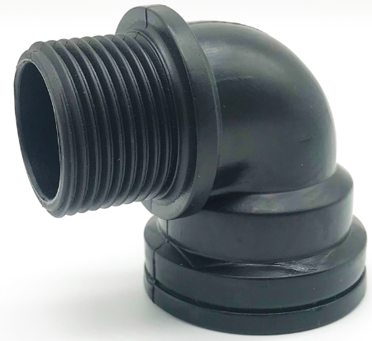 2″ BSP Male/Female Plastic Elbow Connector – 90°