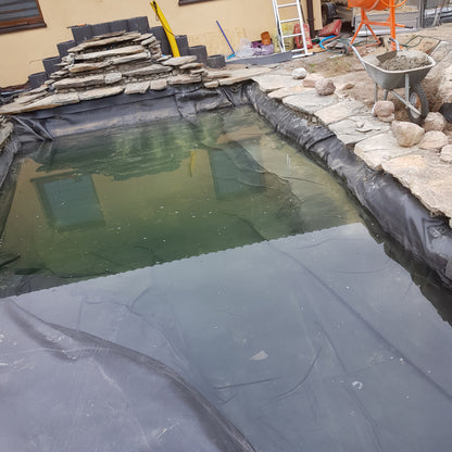 900gsm Rubber EPDM Black Garden Pond Liner