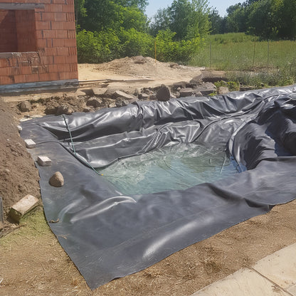 900gsm Rubber EPDM Black Garden Pond Liner