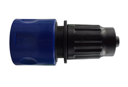 Blue Expanding Hose Replacement Connector – Female Quick Socket; supplied product design shown.