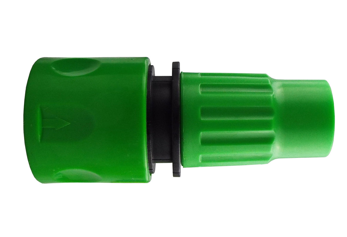 Green Expanding Hose Replacement Connector – Female Quick Socket; supplied product design shown.