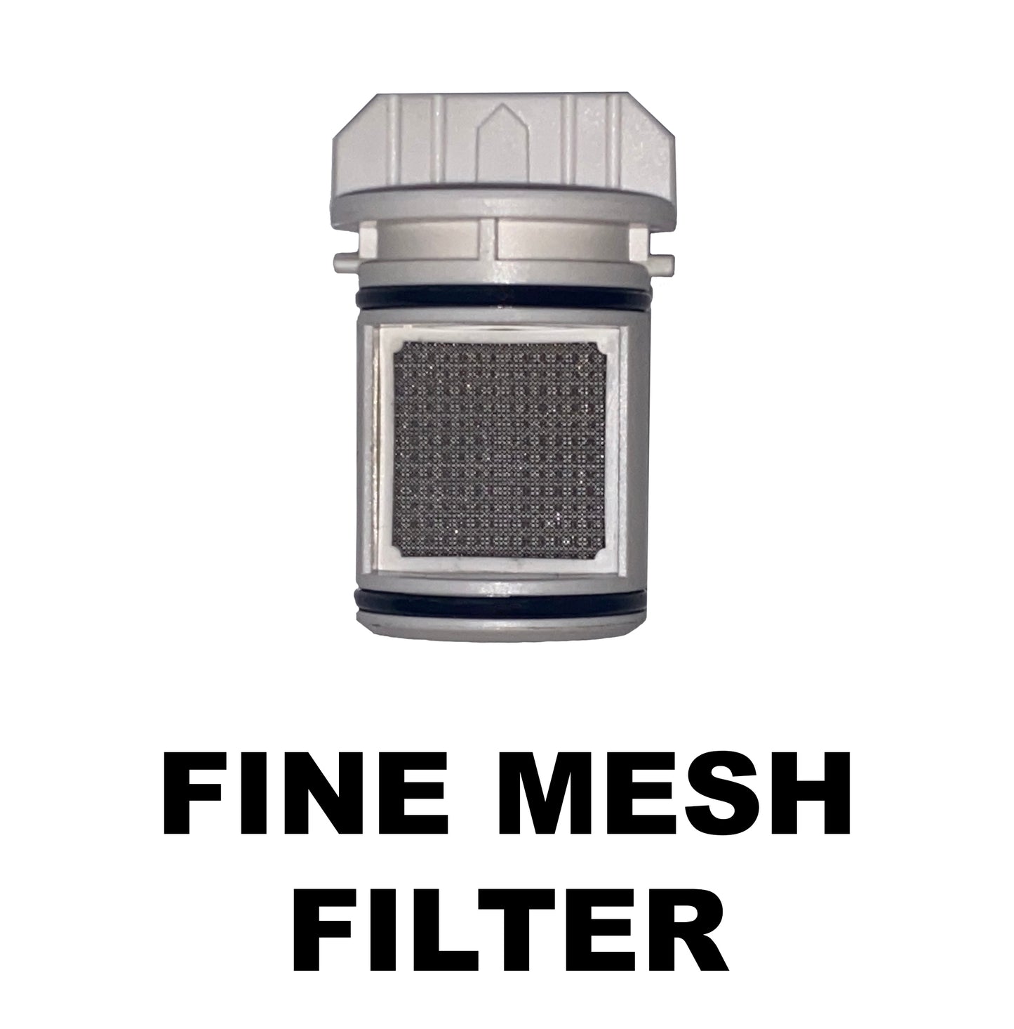 Garden Tap Filter with BSP Inlet and Quick Connect Outlet (White/Grey)