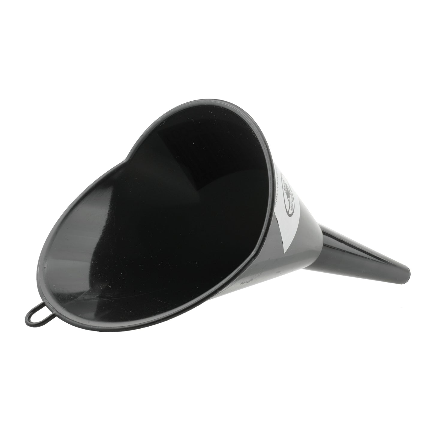 Car Fuel Funnel Cone Angled Top (Black)