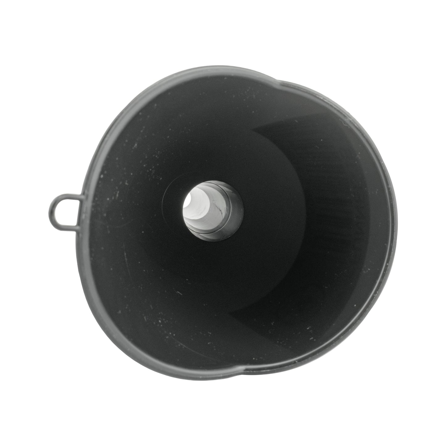 Car Fuel Funnel Cone Angled Top (Black)