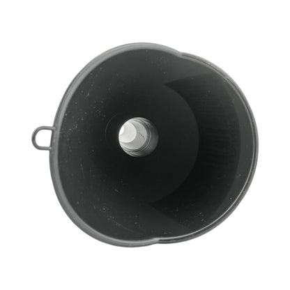 Car Fuel Funnel Cone Angled Top (Black)