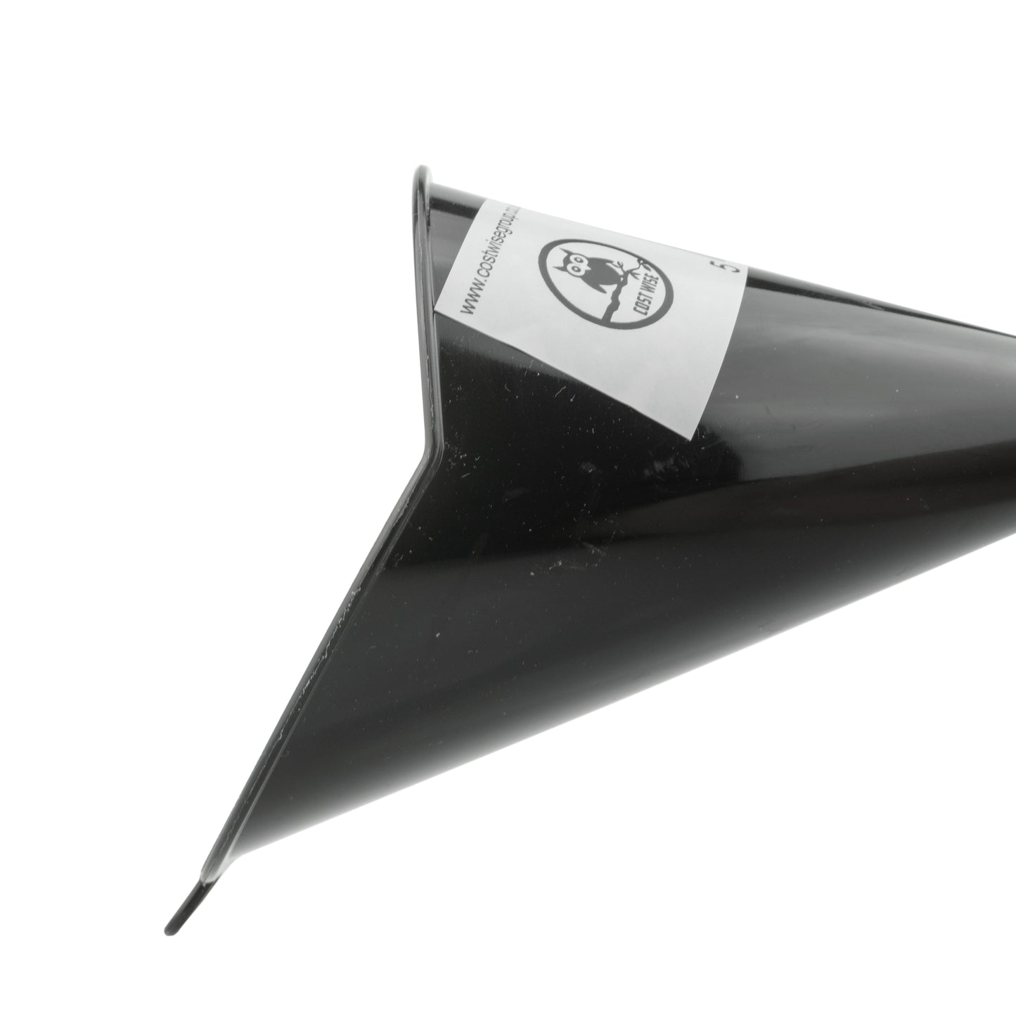 Car Fuel Funnel Cone Angled Top (Black)