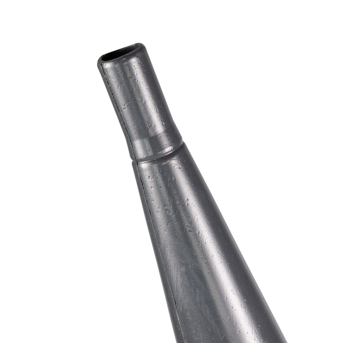 21cm Angled Fuel Funnel with Mesh Filter – Black