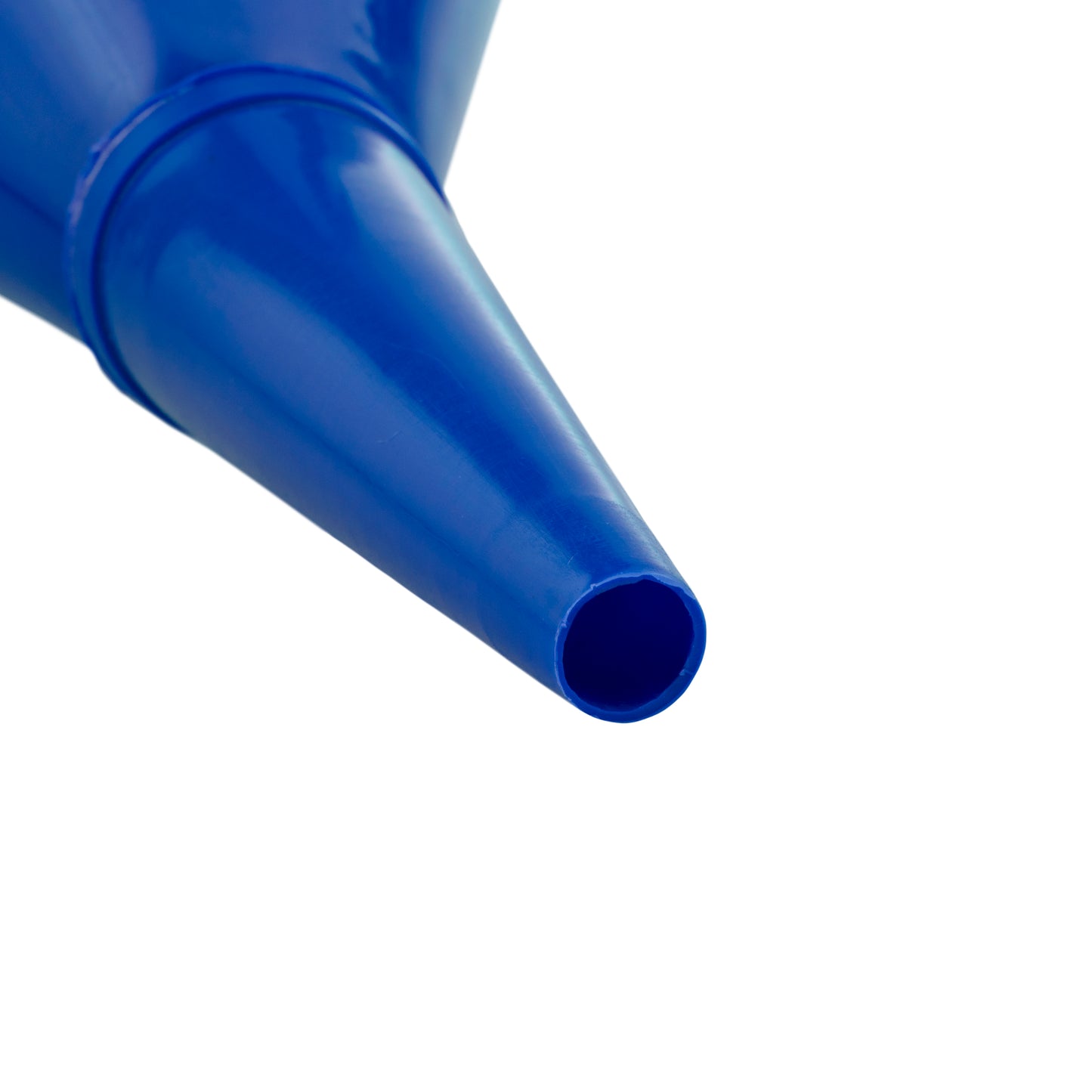 Car Fuel Funnel Angled Spout (Blue)