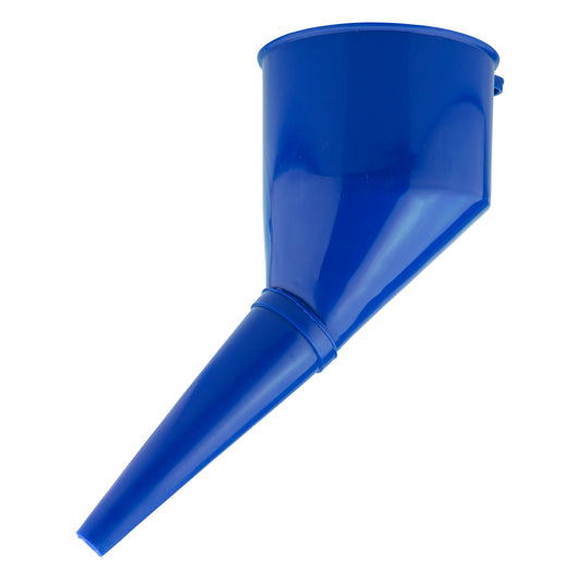 Car Fuel Funnel Angled Spout (Blue)